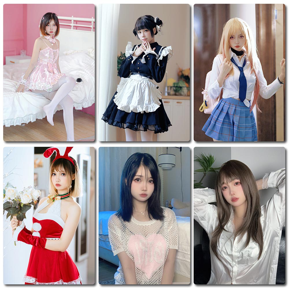 洛桑w伊梓 Cosplay 多变角色,展现无限创意