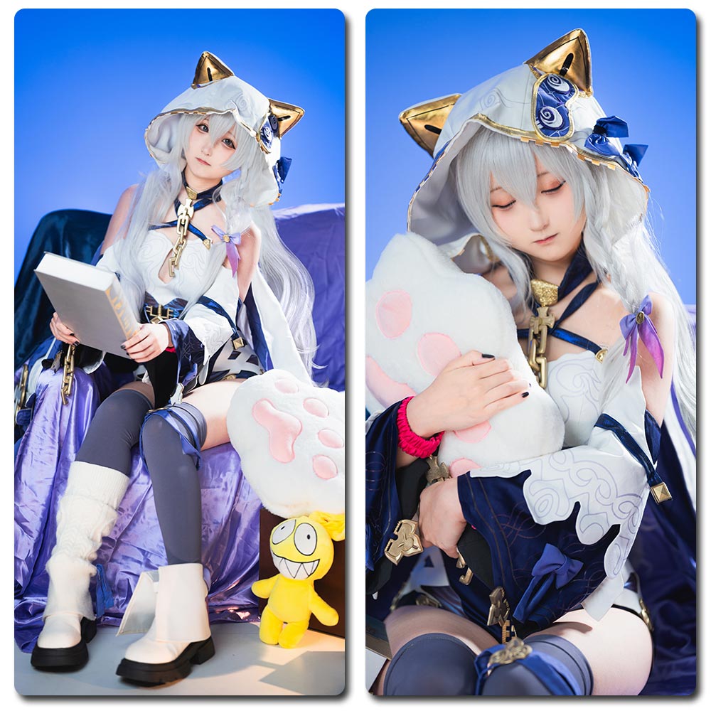 Seele麦麦的美足Cosplay合集，展示多个经典角色扮演