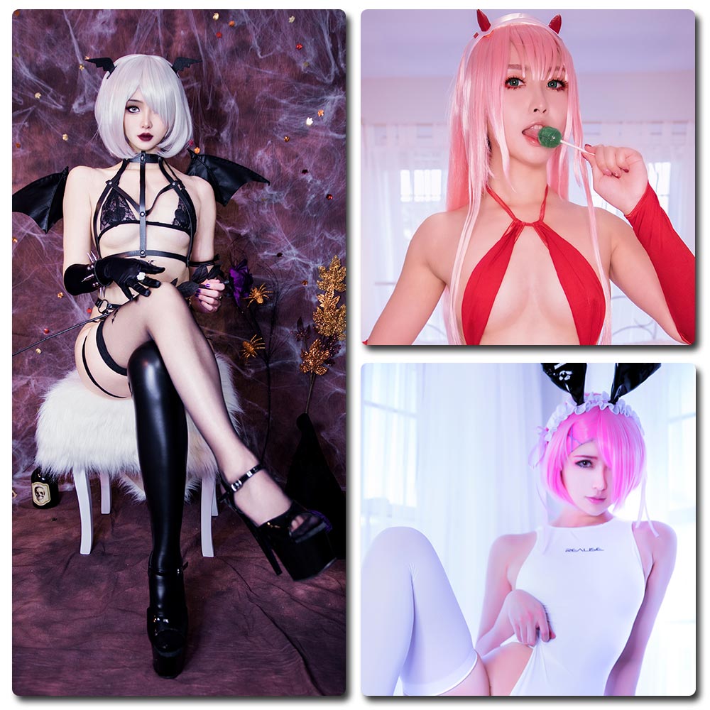 小暖JESS Cosplay造型，展现她的二次元魅力