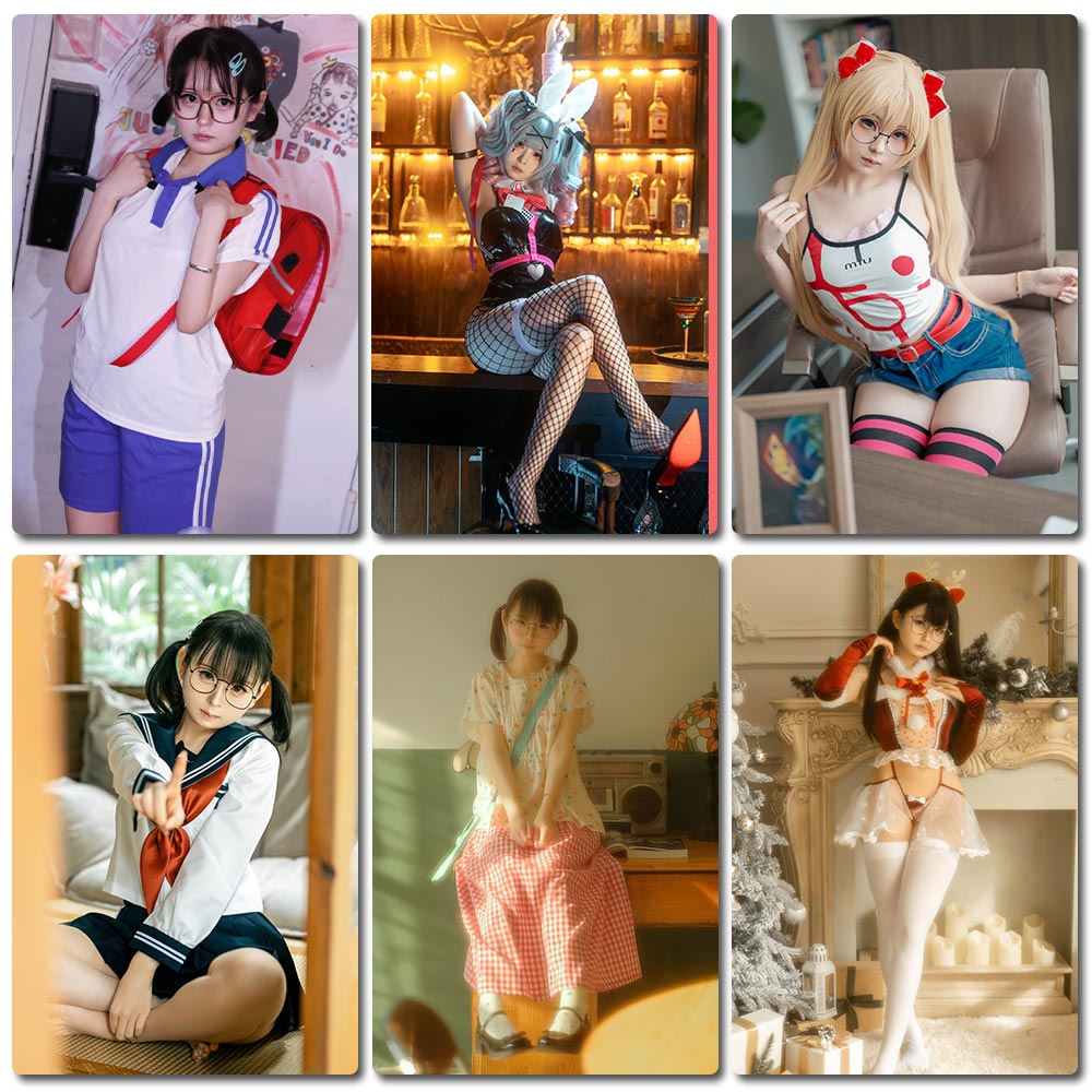 幼水铃衣JK制服风写真高清图