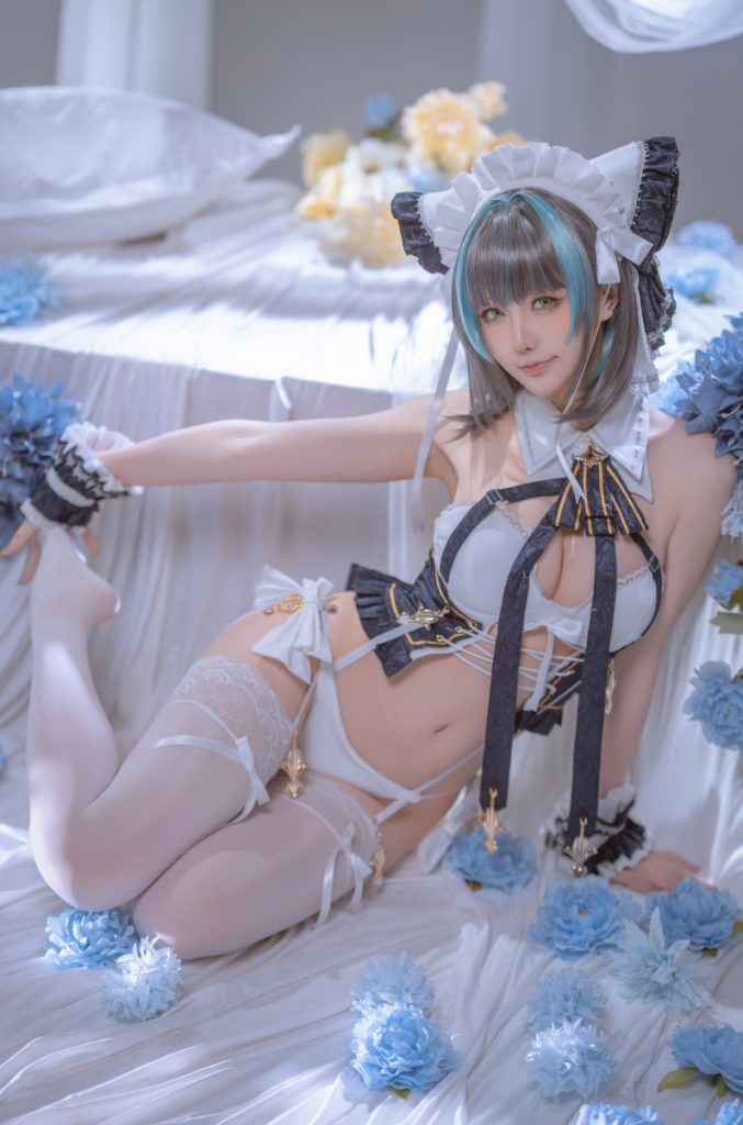 星之迟迟 2025年8月计划D 碧蓝航线-柴郡 [55P1V-723MB]VIP-森女部落