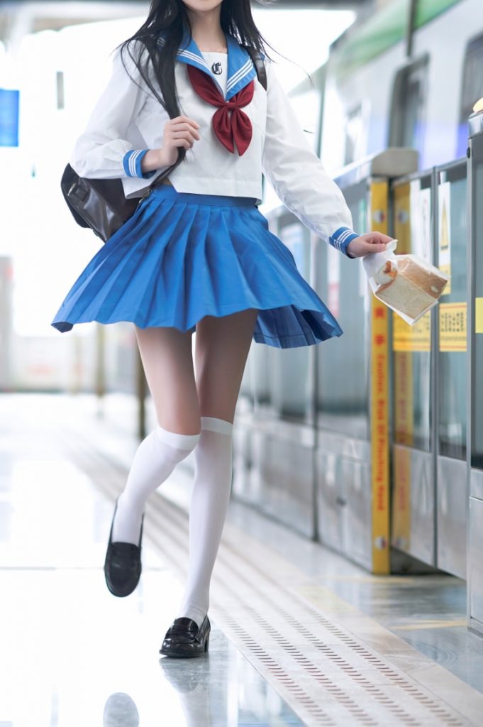 桜桃喵 – NO.211 地铁JK[33P-304MB]-森女部落