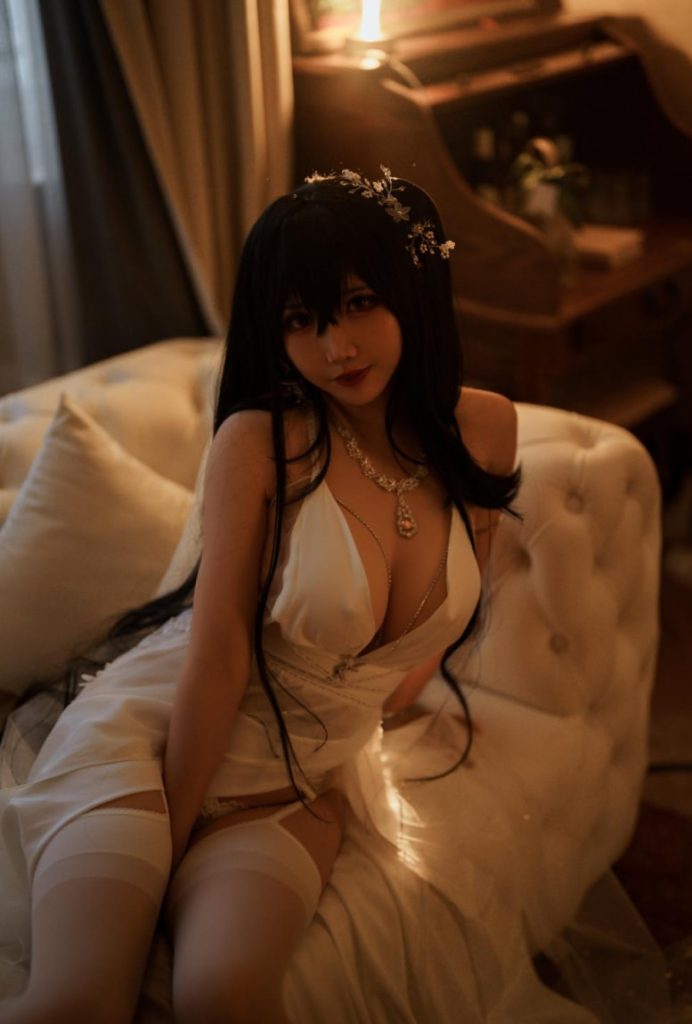 面饼仙儿 NO.133 碧蓝航线 大凤 婚纱 [32P-466MB]