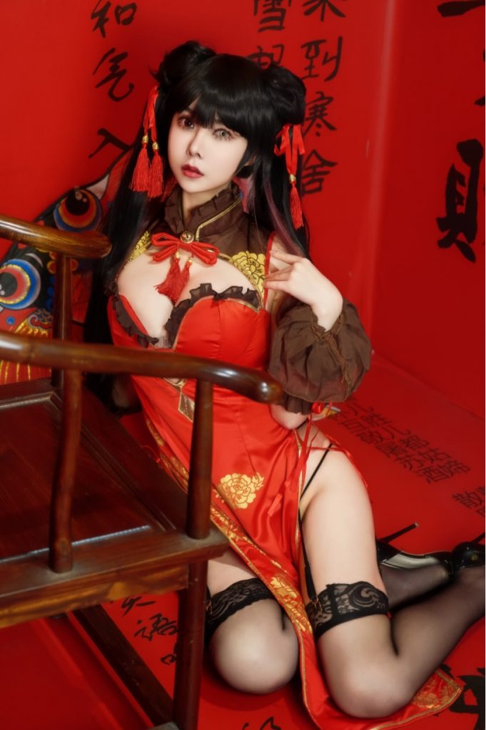 亚马逊鲶鱼 – NO.15 时崎狂三 旗袍[25P-379MB]-森女部落