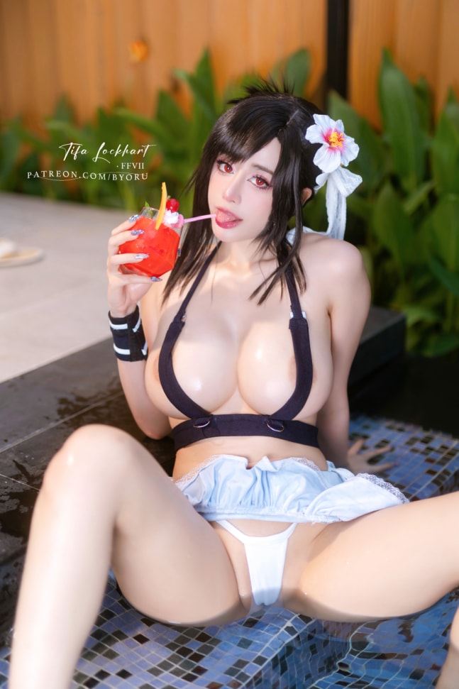 Byoru NO.182 Tifa FF7r bikini [65P15V-1.21G]-森女部落