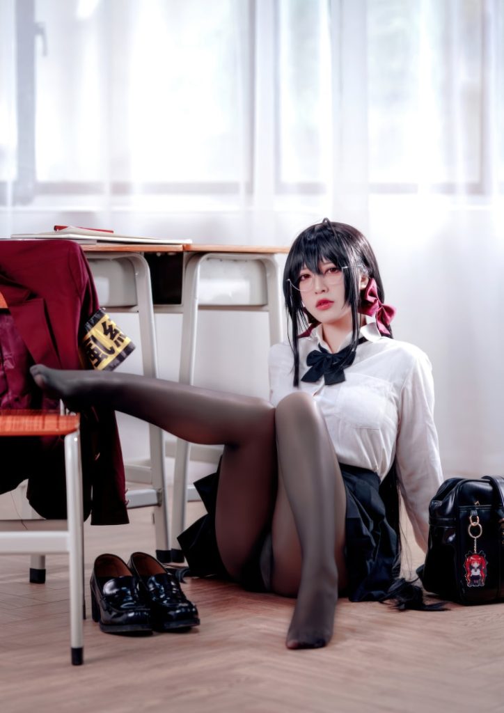 半半子 – NO.75 大凤 风纪委员 [55P3V-363MB]-森女部落