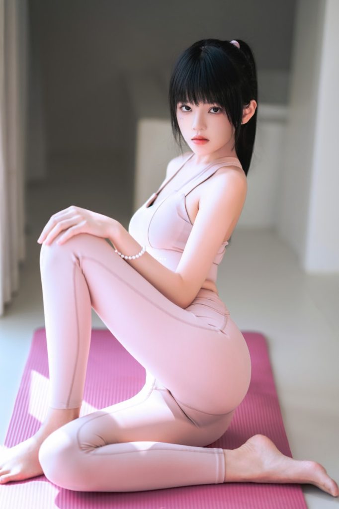 桜桃喵 – NO.201 瑜伽服[45P-282MB]-森女部落