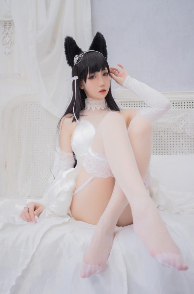 焖焖碳 NO.042 爱宕花嫁 [20P-211MB]-森女部落