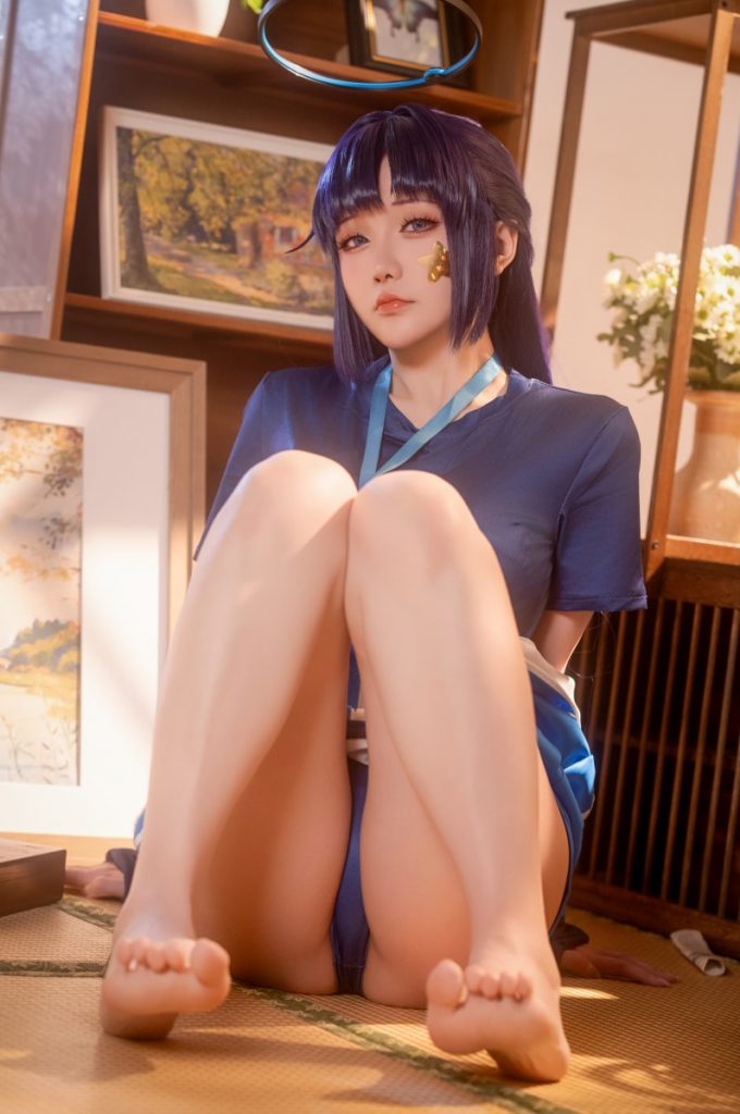 星之迟迟 NO.250 2025年6月计划E 蔚蓝档案-早濑优香体操服[69P1V-1.24GB]VIP-森女部落