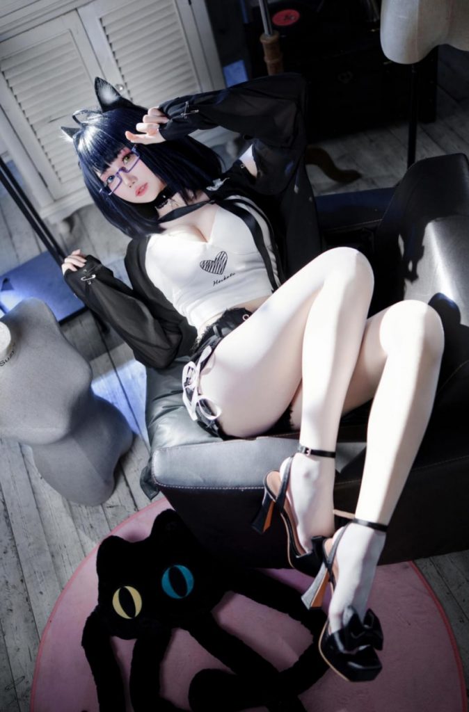 焖焖碳 NO.039 黑茶子 [22P-286MB]-森女部落