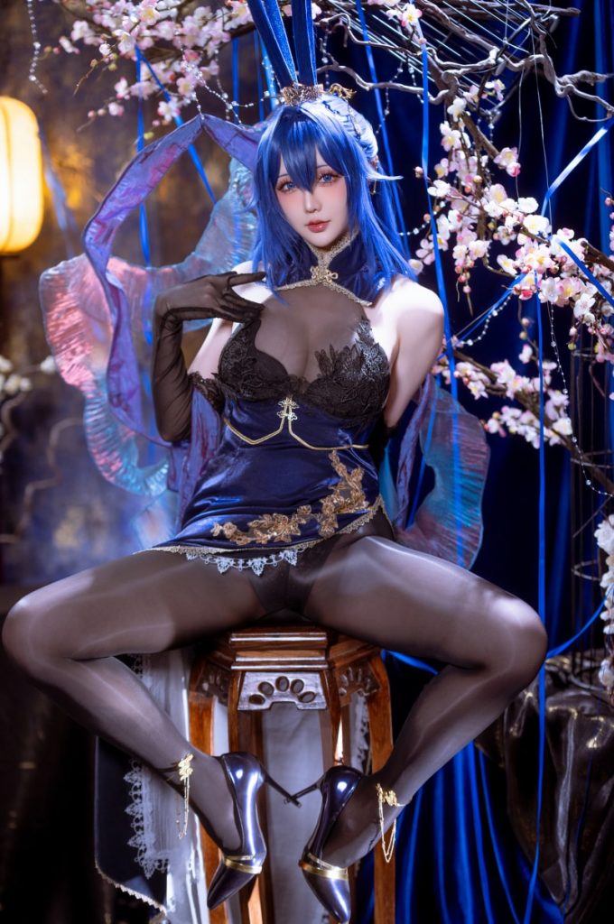 星之迟迟 NO.255 2025年8月计划C 碧蓝航线-新泽西兔兔(花园) [52P-382MB]VIP-森女部落